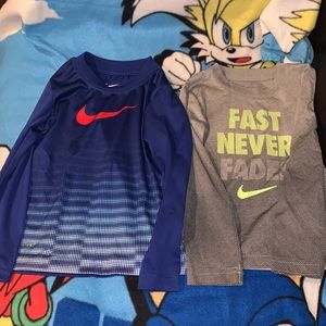 Boy 3T Nike Long Sleeve Shirts